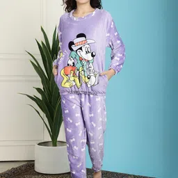 TAG 7 Mickey Mouse Printed Night suit-image-11