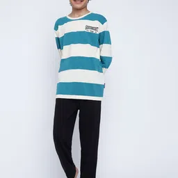 Lil Tomatoes Boys Colourblocked Round Neck Night suit-image-7