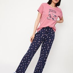 max Graphic Printed Pure Cotton Night Suit-image-53