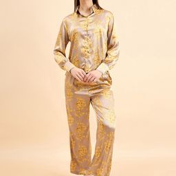 Sweet Dreams Gold Printed Night suit-image-77