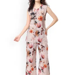 NIGHT FLOSS Women Printed Night suit-picture-37