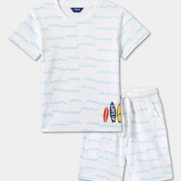 R&B Boys Striped Printed Night suit-picture-45