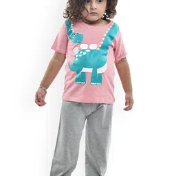 FUNKRAFTS Boys Graphic Printed Pure Cotton Night Suit-image-28