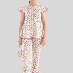 TWEENY MINI Girls Graphic Printed Top & Pyjama-image-39