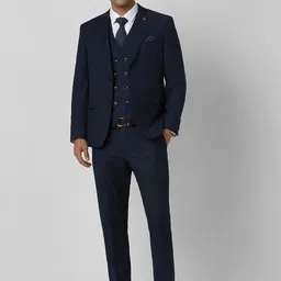 Van Heusen Men Slim Fit Three Piece Suit-image-90