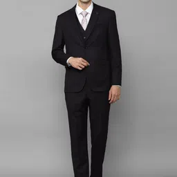Allen Solly Single-Breasted 3 Piece Formal Suit-image-40