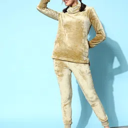 Sweet Dreams Cowl Neck Gathered T-shirt And Pyjamas-image-13