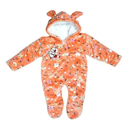 BAESD Infants Printed Hooded Cotton Sleepsuit-image-9