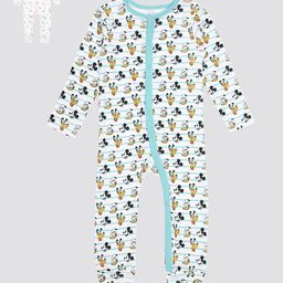 mothercare Infants Kids Pack Of 2 Printed Pure Cotton Rompers-image-95