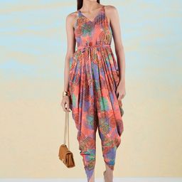 navyasa by liva Printed Basic Jumpsuit-image-50