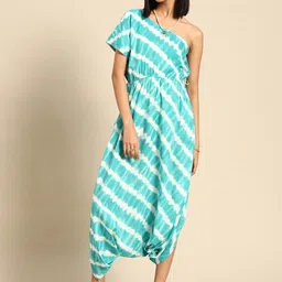 MABISH by Sonal Jain Printed One Shoulder Jumpsuit-picture-48