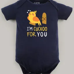 FFLIRTYGO Infants Typography Printed Cotton Bodysuit-image-63
