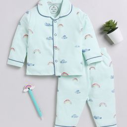 Clt.s Unisex Kids Conversational Printed Night suit-picture-24