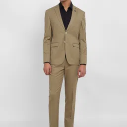 Allen Solly Slim Fit Single Breasted Two Piece Formal Suit-picture-48