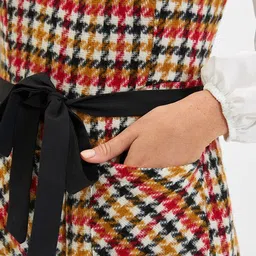 Trendyol Multicoloured Checked Basic Jumpsuit image 2