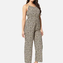 BAESD Printed Basic Jumpsuit image 2