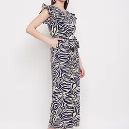 Fashfun Abstract Printed Basic Jumpsuit image 4