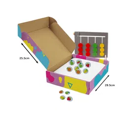 wonderLearn Kids White & Red Fruit Maze Logical Thinking Learning and Development Toys image 2