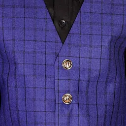 Pro-Ethic STYLE DEVELOPER Boys 3 Piece Checked Suit Set image 3
