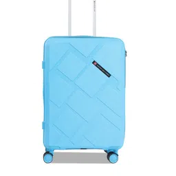 SWISS MILITARY Textured Hard-Sided 360 Degree Rotation Check-In Medium Trolley Suitcase-49