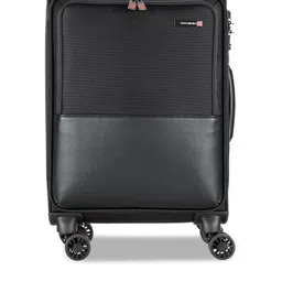 Samsonite Black Soft Sided Cabin Trolley Suitcase-image-64