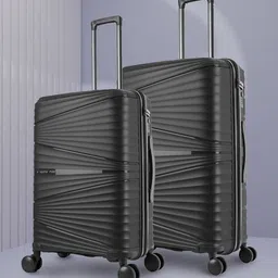 Nasher Miles Set Of 2 Mumbai Solid Hard-Sided Medium Trolley Suitcase-12