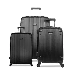 Kenneth Cole Set Of 3 Reaction Out of Bounds Hard-Sided Trolley Suitcase-0