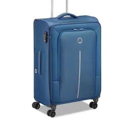 DELSEY Caracas Textured Soft-Sided Large Trolley Suitcase-49