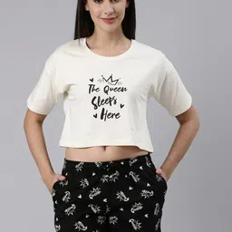Pepe Jeans Typography Print Pure Cotton Night suit-image-16