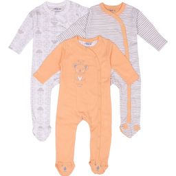 MiArcus Infant Kids Pack Of 3 Cotton Sleepsuits-image-17