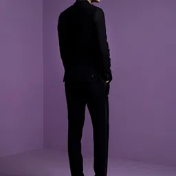 CONTRAST BY PARTH Men Single-Breasted Three-Piece Formal Suit image 4
