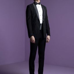 CONTRAST BY PARTH Men Single-Breasted Three-Piece Formal Suit image 5