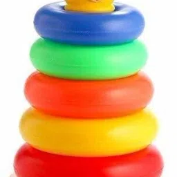 Stacking Colourful Teddy Rings for Growing Babies,Toddlers - 5 Rings-17