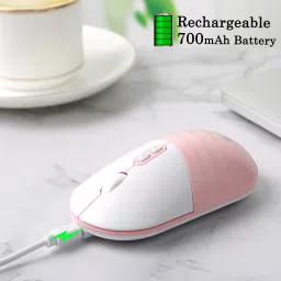 Zoook Jaguar / Rechargeable / 3 Adj. DPI / AutoShut / with Type C Converter Wireless Optical Mouse image 4