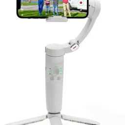 VELOHITA M1 Gimbal with Selfie Stand/ Stick & Auto Face Tracking Gimbal For Smartphone 3 Axis Gimbal for Mobile image 3