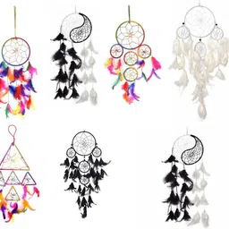 ryme Pack (7) Dream Catchers Wool Dream Catcher-picture-18