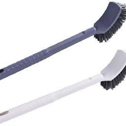 Stiff Bristle Toilet Cleaning Brush | Long Handle for WC & Pan Cleaning-image-35