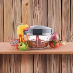 Chopper for Kitchen | Mini Handy and Compact with 3 Stainless Steel Blades Electric Chopper-image-54