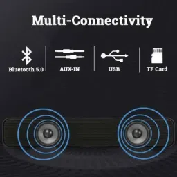 RZW High-Quality E 91 Desktop Speaker with 6 Hours Battery Backup and Fast Charging 10 W Bluetooth Laptop/Desktop Speaker image 4