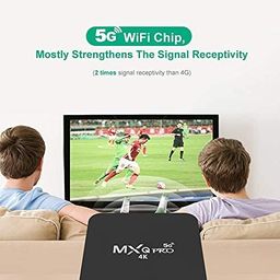 SSR 4K Mini PC Box with Android 10, 2GB Ram 16 GB ROM,64 Bit RK3318 Processor, H.265 Decoding & WiFi image 5