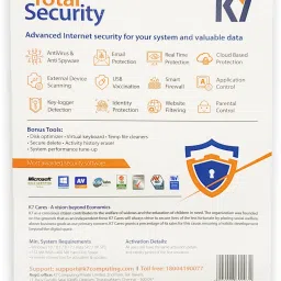 K7 Total Security 10 User 3 Years image 3