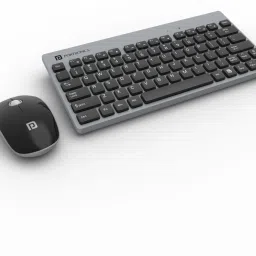 Portronics POR 374 Key2 Combo with 2.4 GHz USB Receiver,Silent Keystrokes,1200 DPI Optical Wireless Laptop-size Laptop Keyboard Compatible with Desktop, Laptop, Mac Tracking,Compact Design,Multimedia Keys for PC, Laptop & USB Supported Devices-15