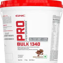 Pro Performance Bulk 1340 | Promotes Targeted Gains |(Double Chocolate, 4kg) Weight Gainers/Mass Gainers-26