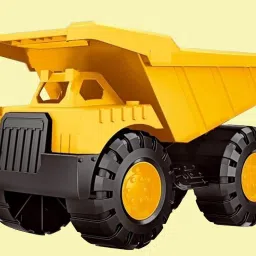 Big Size Heavy Duty Friction Dumper Toy Truck | Flexible Plastic-1-21