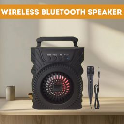 GUGGU 301 (PORTABLE BLUETOOTH DESKTOP SPEAKER) HI Quality Sound Upto 6Hr. PlaytimeG169 5 W Bluetooth Laptop/Desktop Speaker-image-68