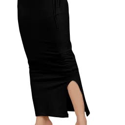 Woo THiNG Solid Color Shapewear Lycra Blend Petticoat-image-17
