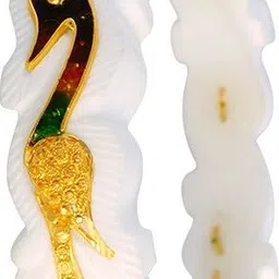 PC Chandra Jewellers P.C. Chandra Jewellers 22K Yellow Gold Sankha Bangle Yellow Gold 22kt Bangle-image-33