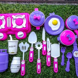 17 Pcs Kitchen Toy Set for Kids – Fun Cooking Play Kit-image-6