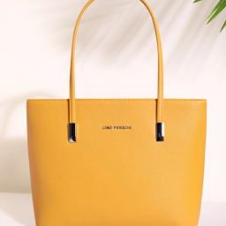 Women Yellow Shoulder Bag - Extra Spacious-image-10