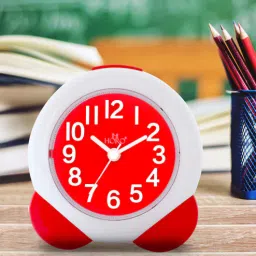 horo White Analog Alarm Clock-picture-35